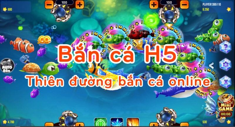 Game bắn cá H5 - Tựa game bắn cá cực hot BancaH5 6 Bắn cá H5